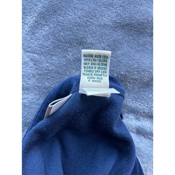 LL Bean Blue velvet Feel dress size M - Picture 7 of 7